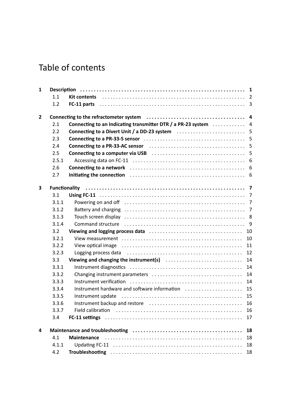 K-Patents FC-11 User Manual | Page 3 / 24