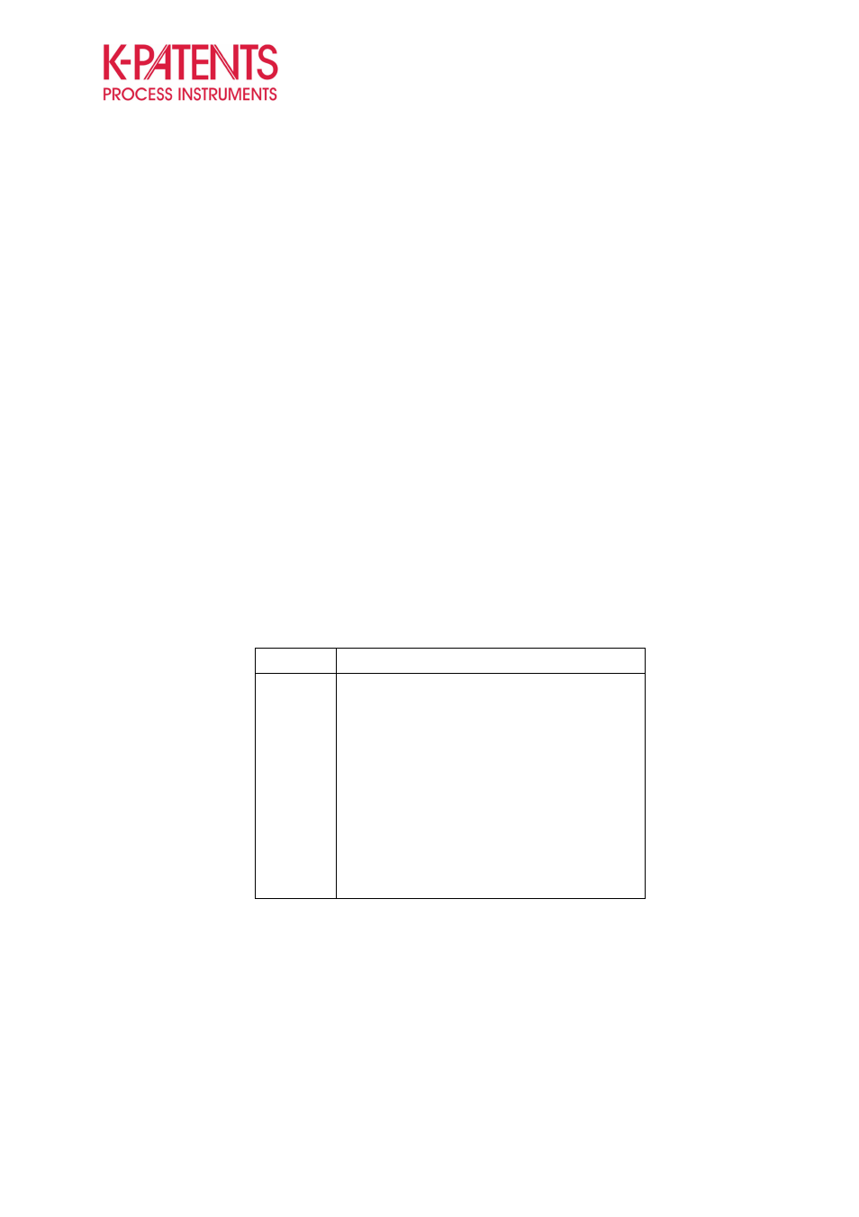K-Patents PR-33-S Troubleshooting Guide User Manual | Page 6 / 10