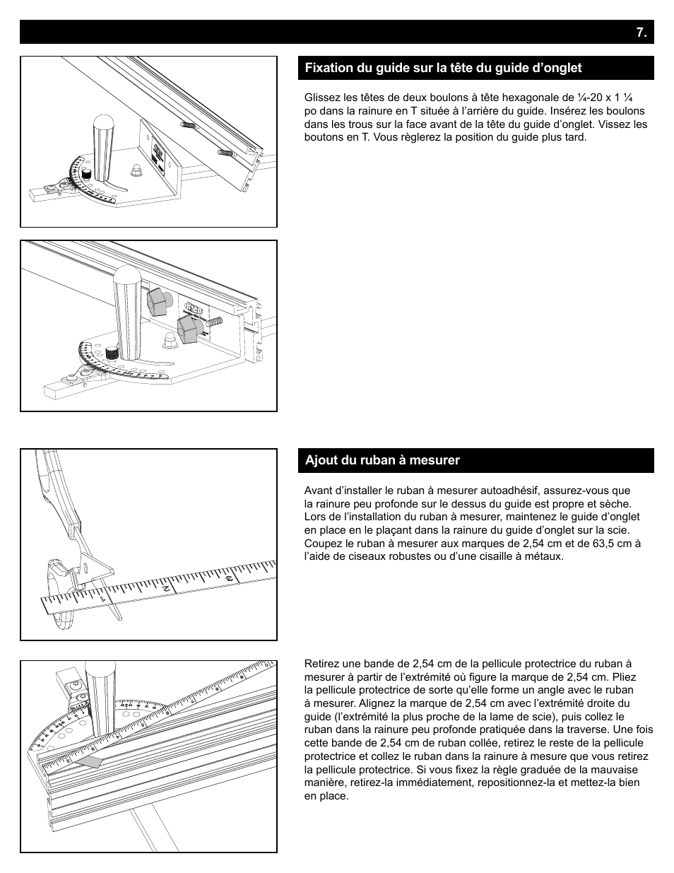 Assemblage : guide | Kreg Precision Miter Gauge System User Manual | Page 19 / 36