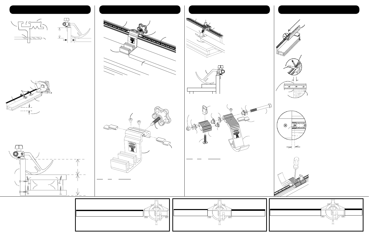 Customize to your shop, Top trak production stop swing stop, Measuring tape | Kreg KMS8000 Precision Trak & Stop Kit User Manual | Page 3 / 3