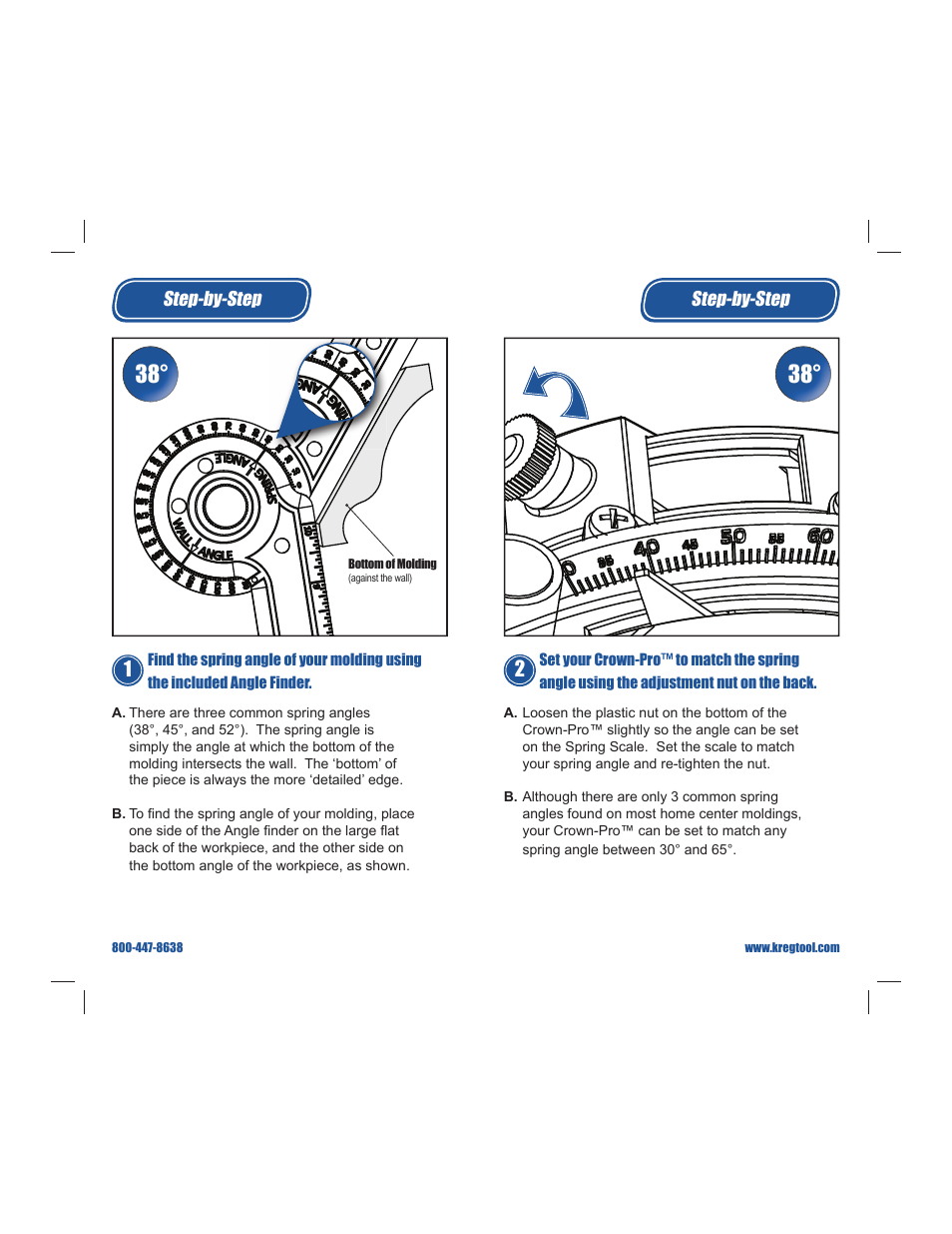 Kreg Crown-Pro User Manual | Page 4 / 17