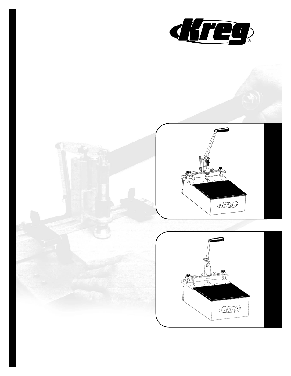 Kreg DB55 Pneumatic Foreman Pocket-Hole Machine User Manual | 20 pages