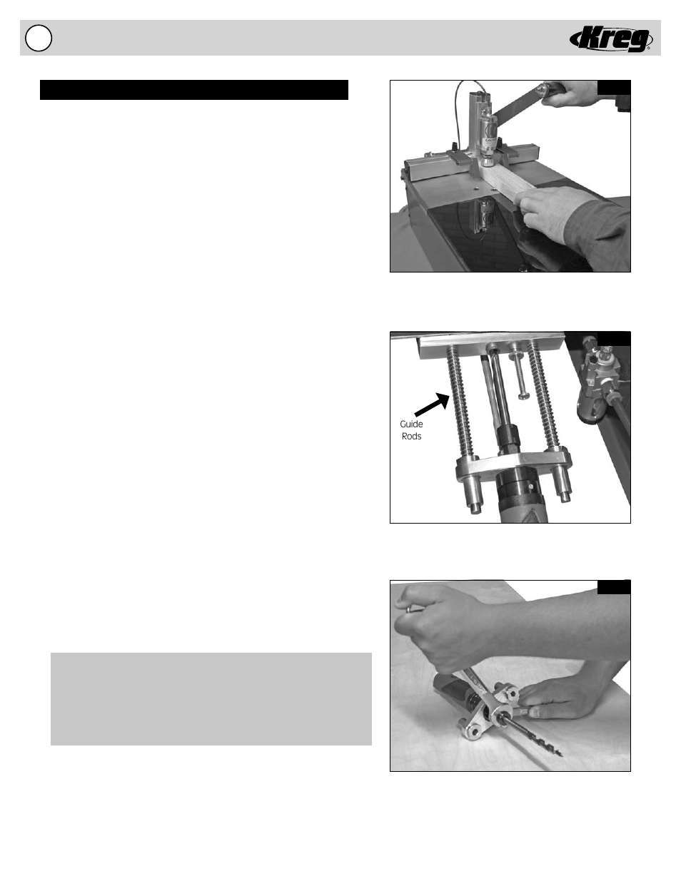 Db55 pneumatic - general operation/maintenance | Kreg DB55 Pneumatic Foreman Pocket-Hole Machine User Manual | Page 14 / 20