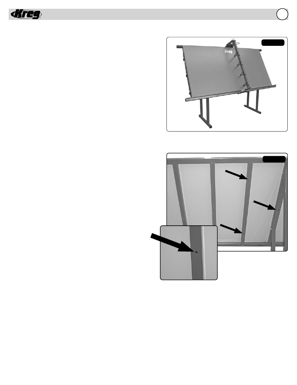 Operating instructions - maintenance | Kreg KFT4X8 Face-Framing Table User Manual | Page 11 / 12