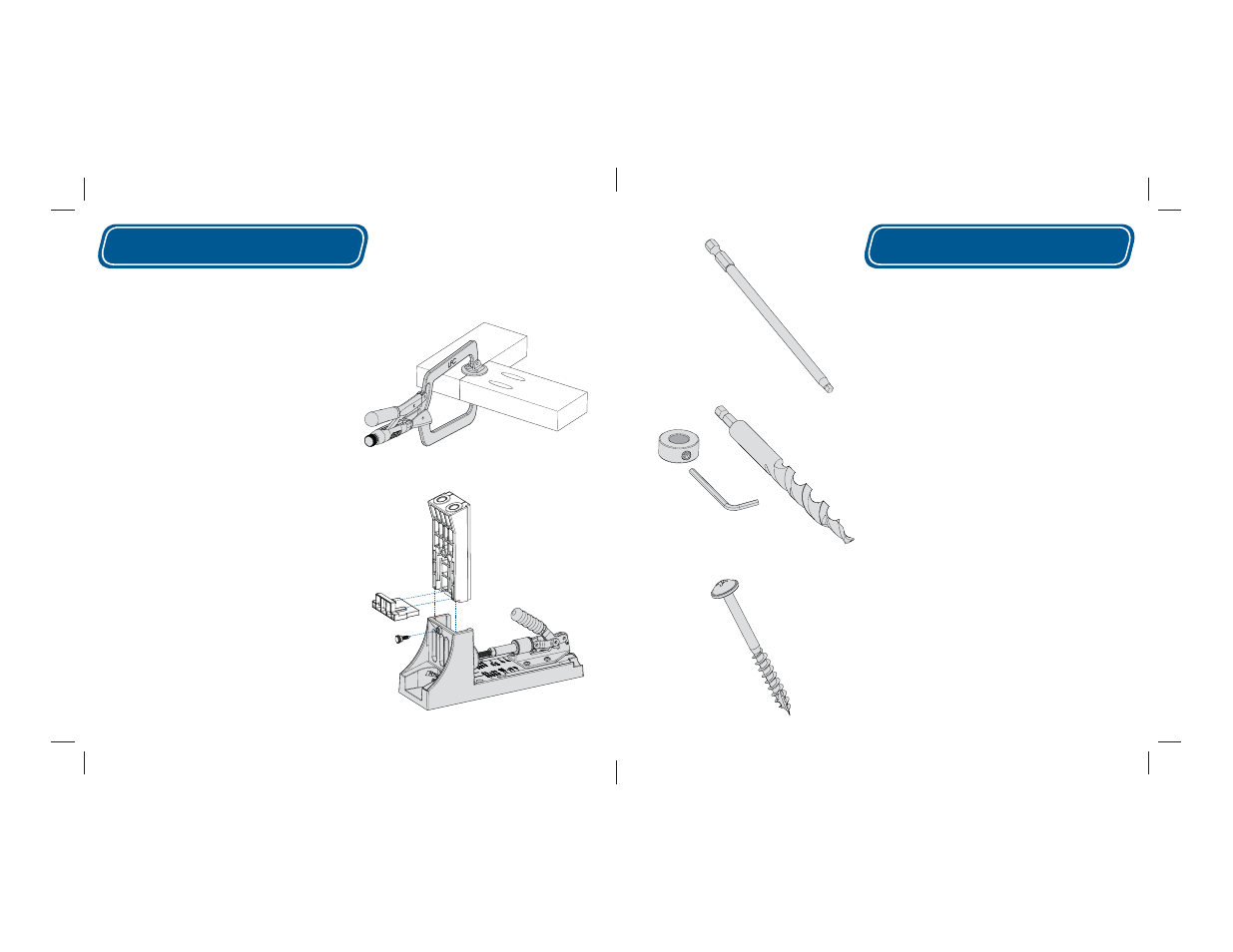 Kreg jig, Hd driver bit, Face clamp | Base, Hd screws, Hd drill bit, Additional components | Kreg Jig HD User Manual | Page 10 / 29