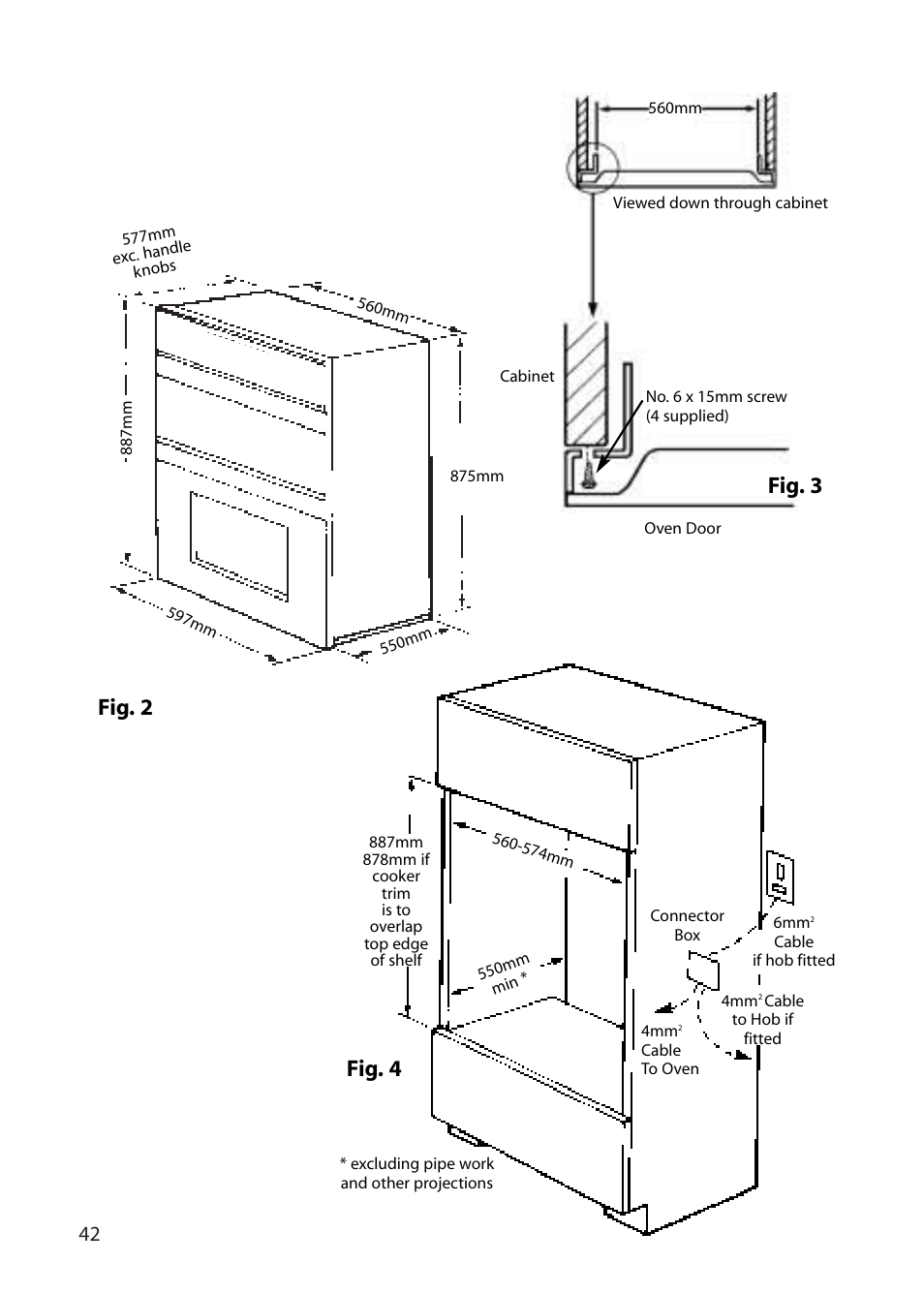 Fig. 4 fig. 2, Fig. 3 | Creda S150E User Manual | Page 42 / 44