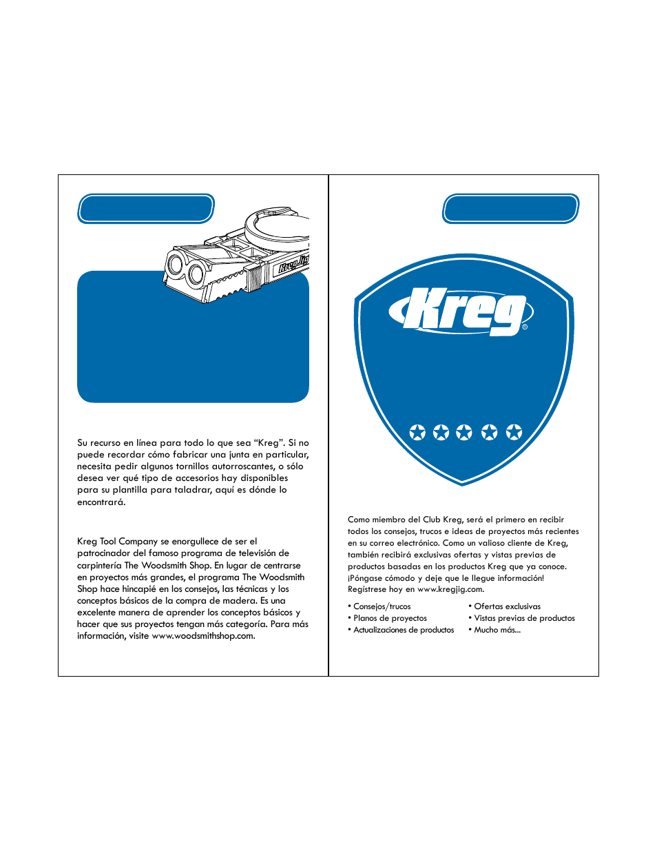 Club | Kreg Jig R3 User Manual | Page 7 / 17