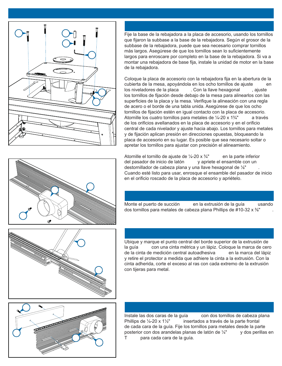 Kreg PRS2100 Precision Benchtop Router Table User Manual | Page 25 / 28