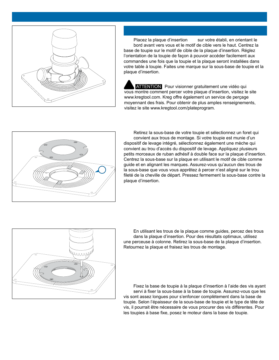 Kreg PRS1025 Precision Router Table Top User Manual | Page 12 / 20