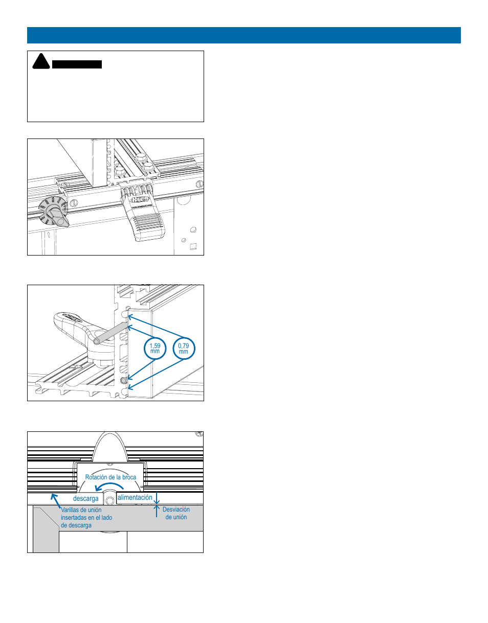 Uso de la guía de mesa para rebajadora | Kreg PRS1015 Precision Router Table Fence User Manual | Page 30 / 32