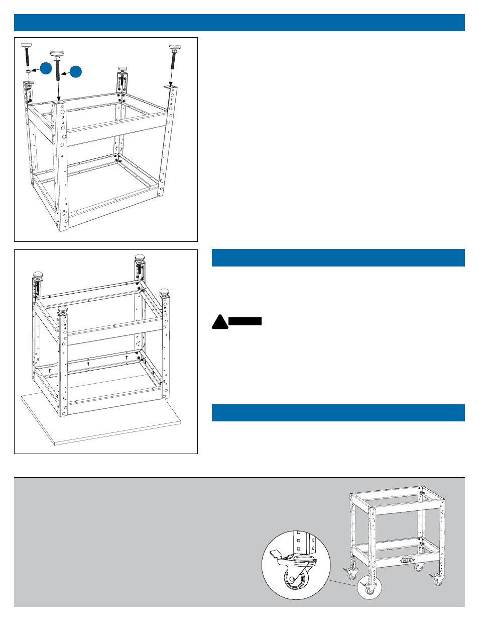 Kreg KRS1035 Multi-Purpose Shop Stand User Manual | Page 4 / 12