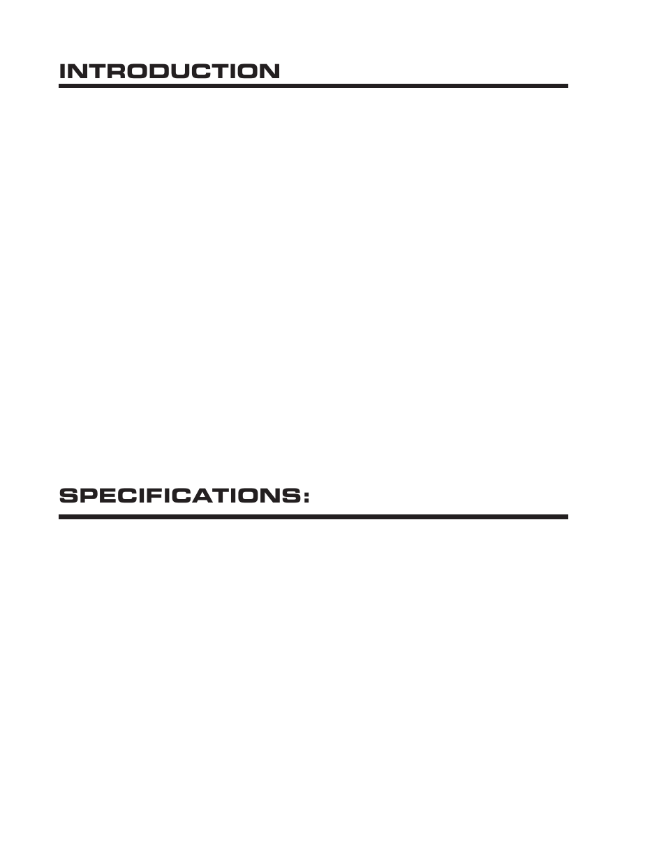 Introduction, Specifications | Kussmaul Electronics 091-31-12 User Manual | Page 2 / 4