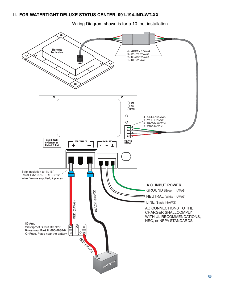 Kussmaul Electronics 091-187-12 User Manual | Page 6 / 10