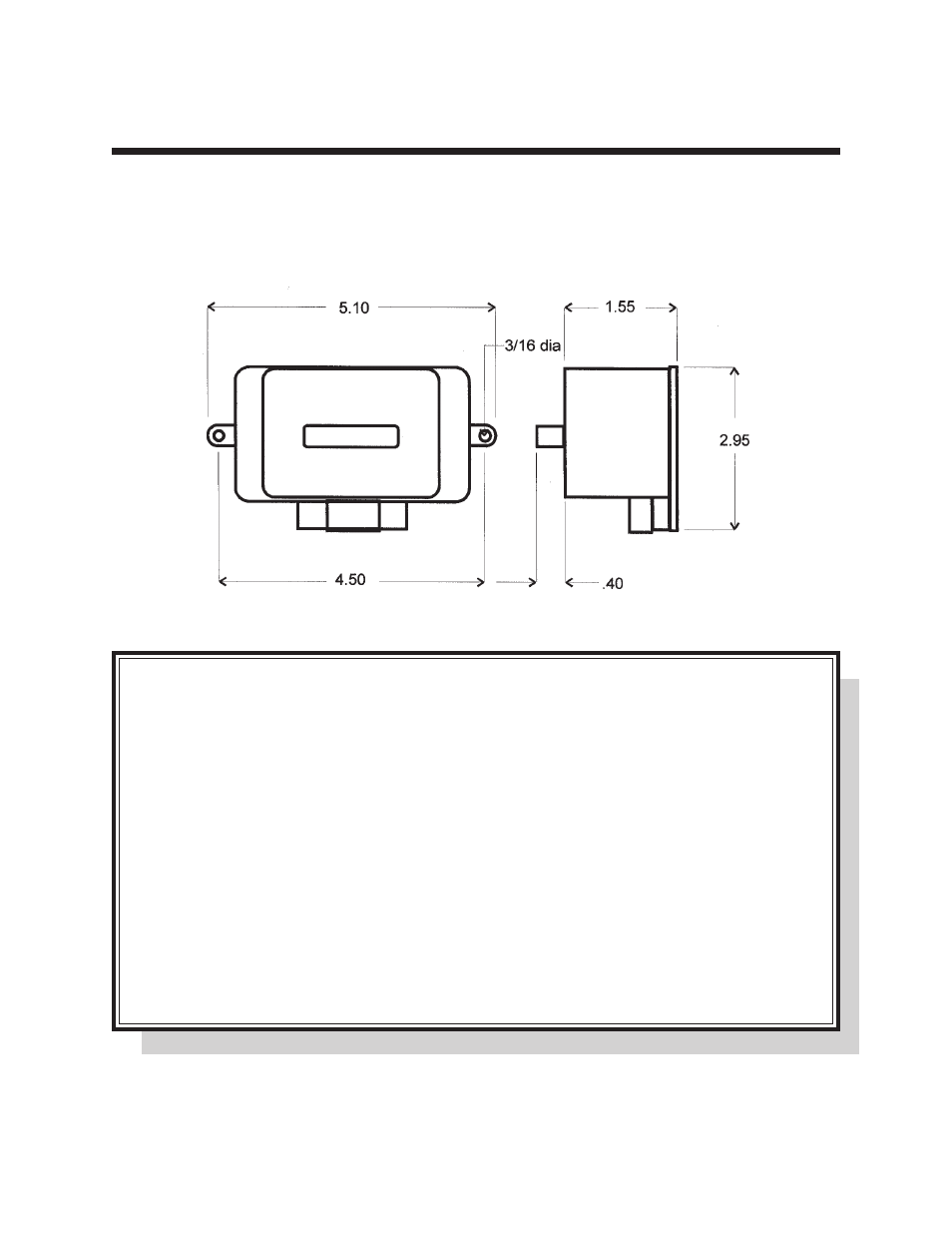 Warranty, Specification and outline | Kussmaul Electronics 091-136-24-12 User Manual | Page 3 / 3