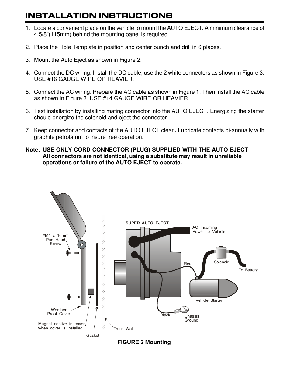 Installation instructions | Kussmaul Electronics 091-182-230-12 User Manual | Page 3 / 5