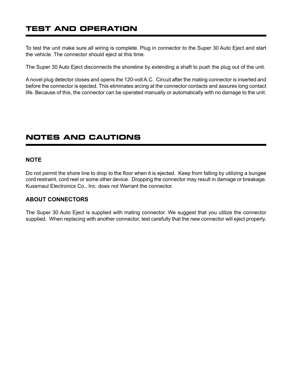 Kussmaul Electronics 091-159-30-120 User Manual | Page 3 / 11