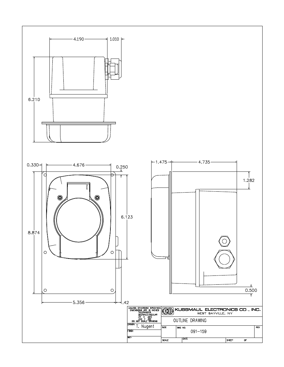 Kussmaul Electronics 091-159-30-120 User Manual | Page 9 / 11
