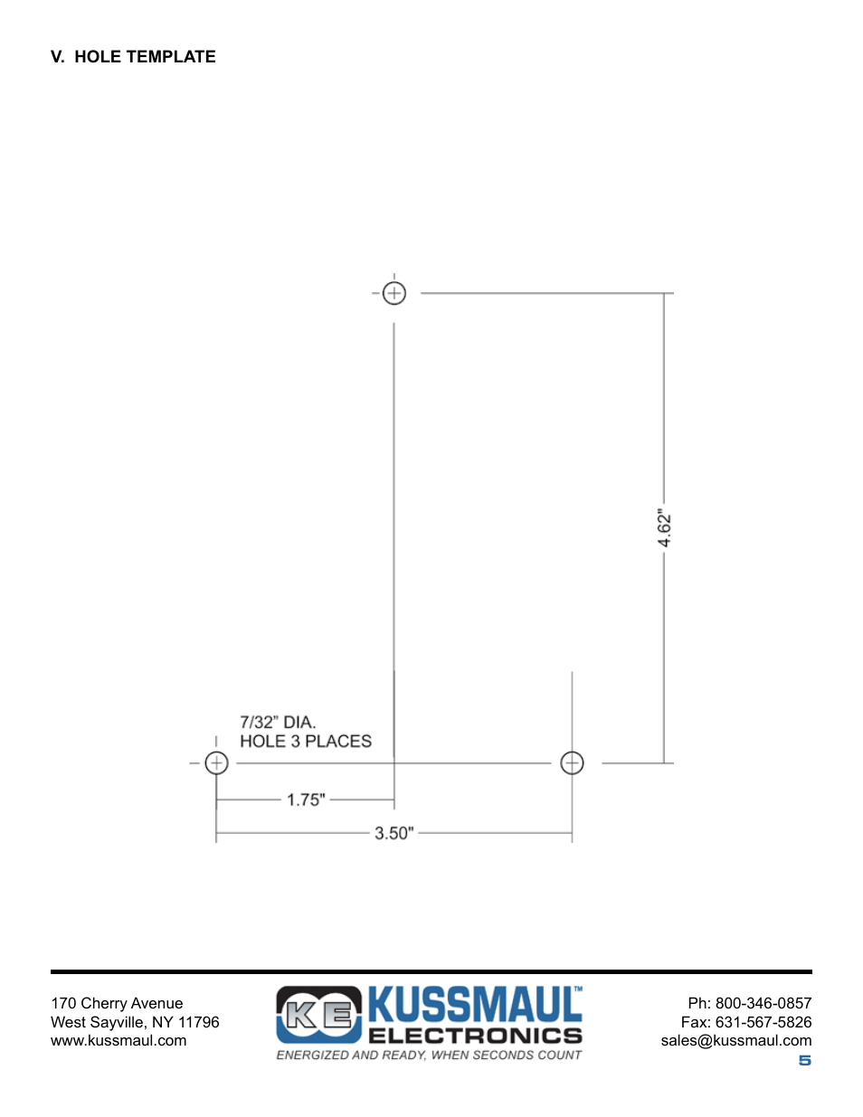 Kussmaul Electronics 091-9-12V User Manual | Page 5 / 8
