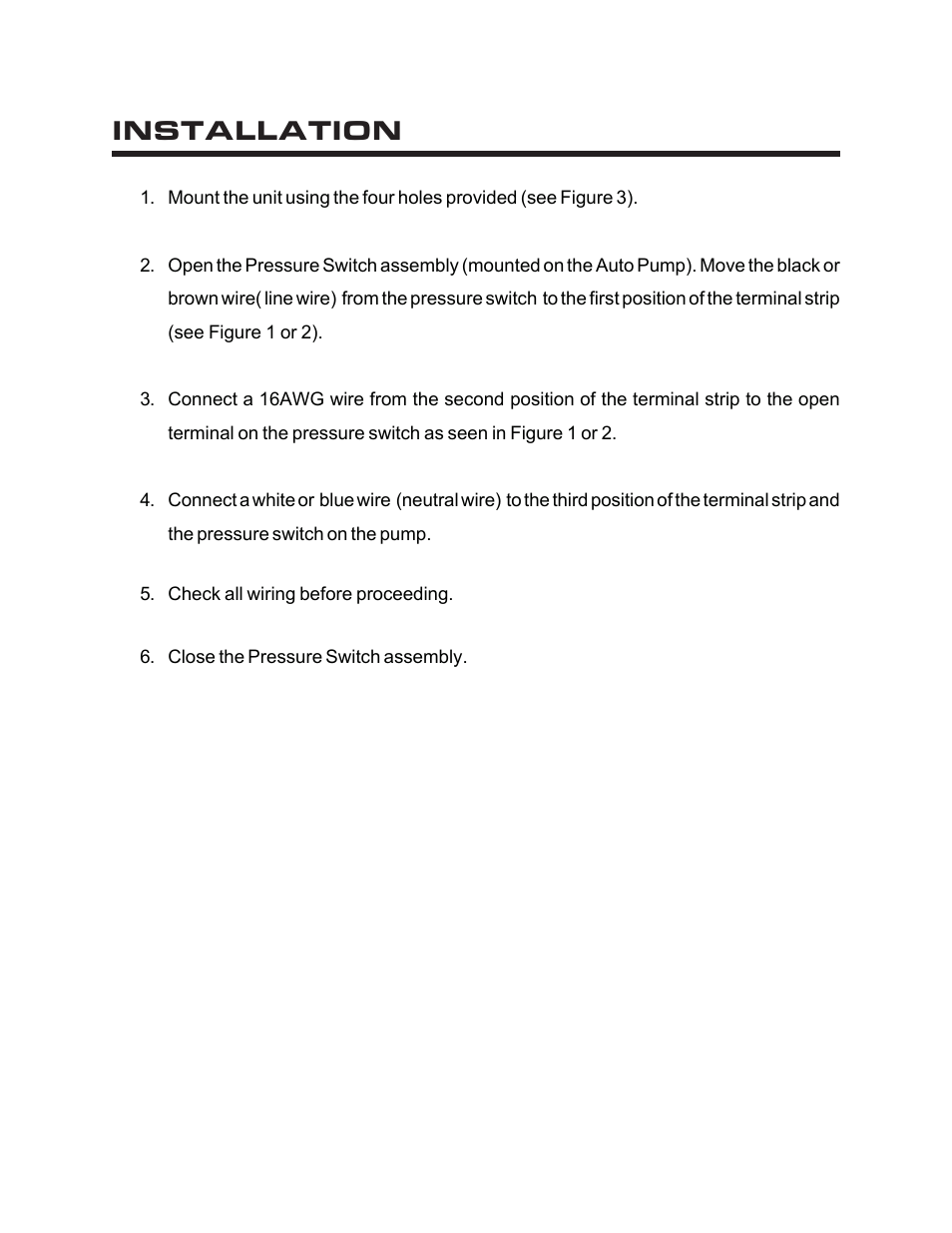 Installation | Kussmaul Electronics 091-150-115 User Manual | Page 3 / 7