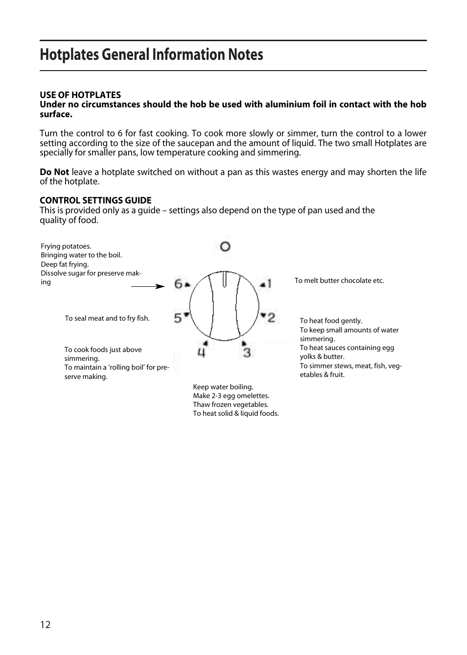Creda X155E User Manual | Page 12 / 32