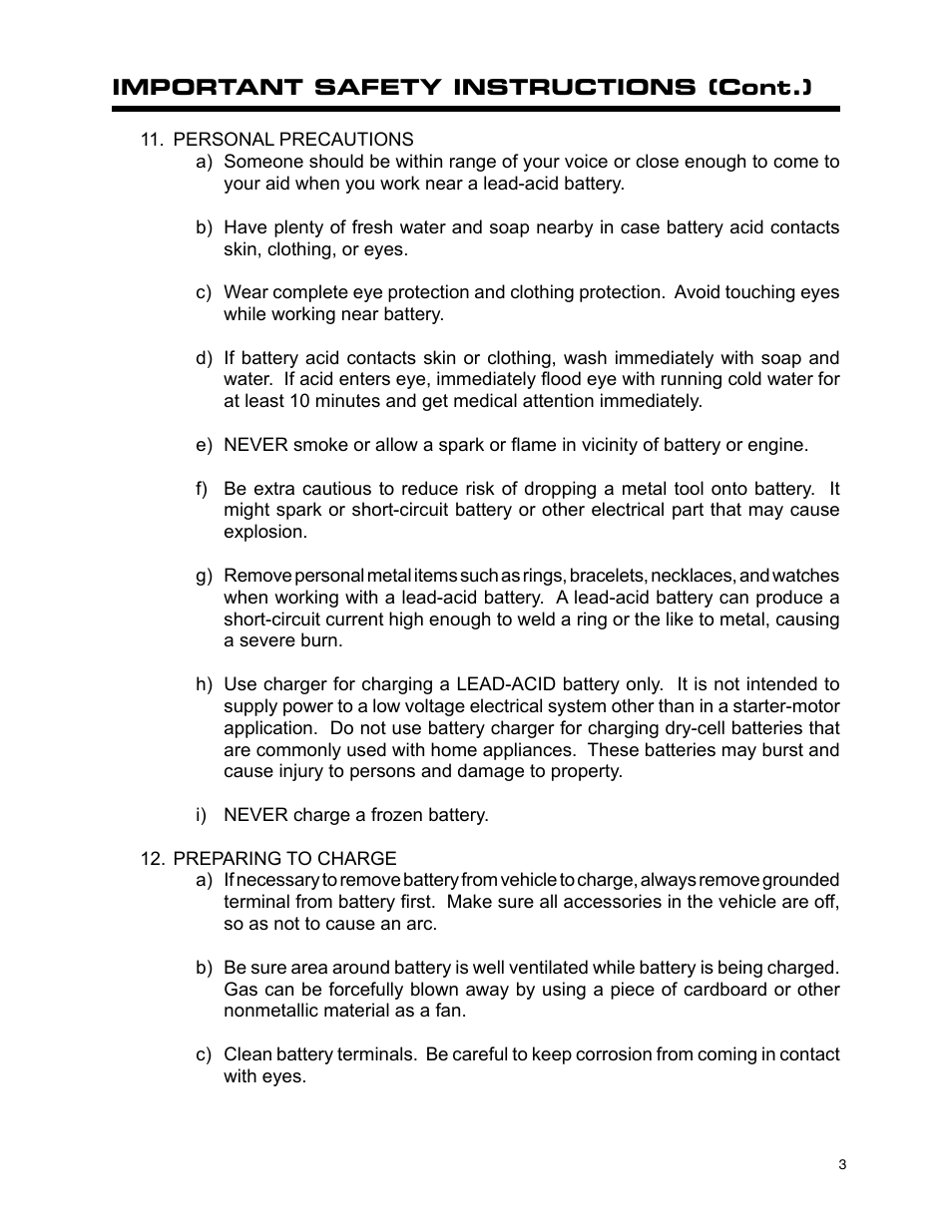 Kussmaul Electronics 091-11-12 User Manual | Page 3 / 10