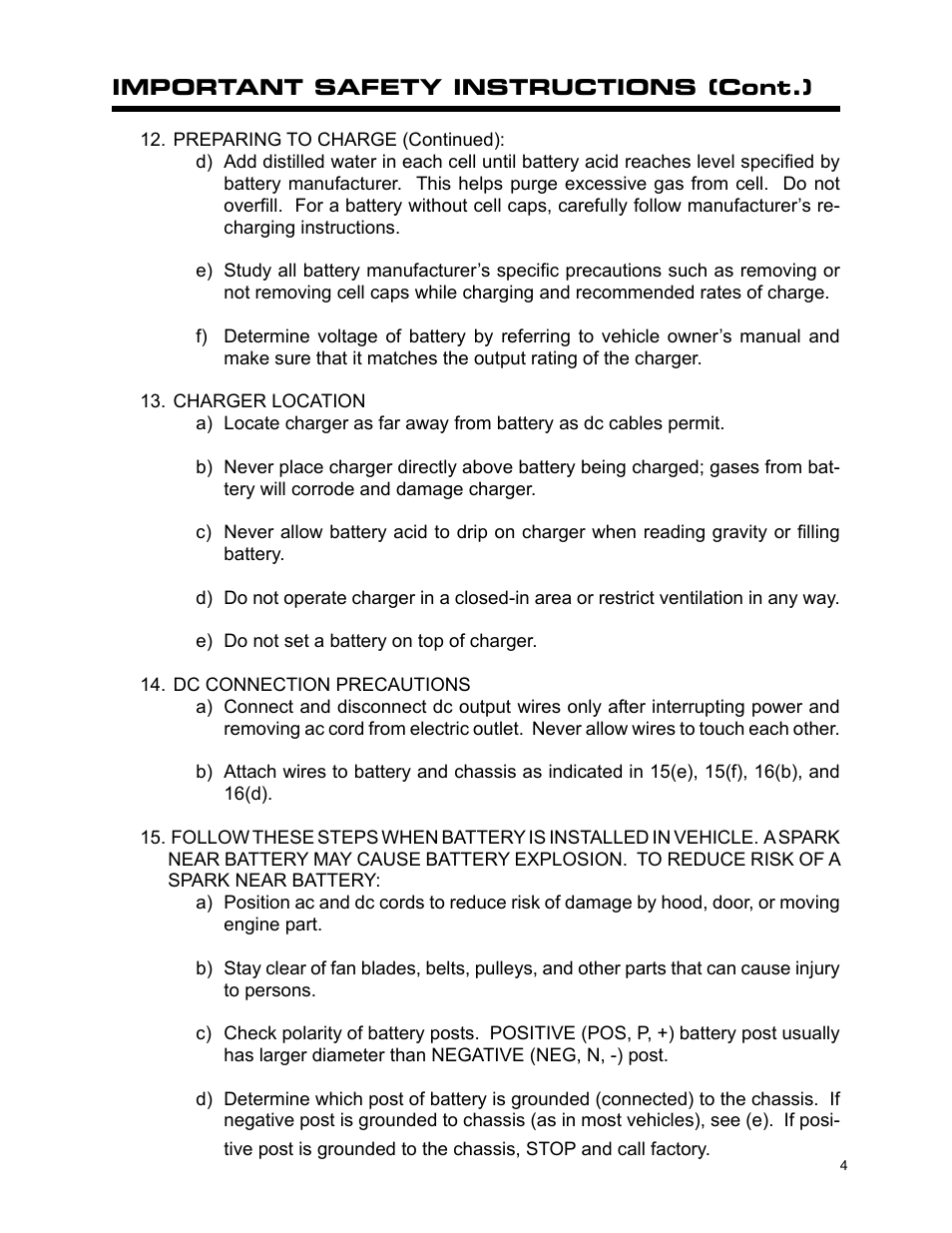 Kussmaul Electronics 091-11-12 User Manual | Page 4 / 10