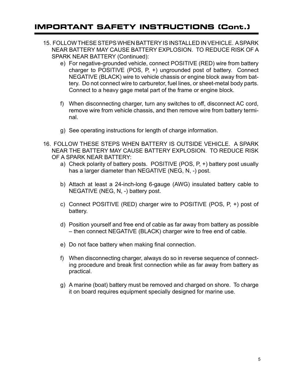 Kussmaul Electronics 091-11-12 User Manual | Page 5 / 10