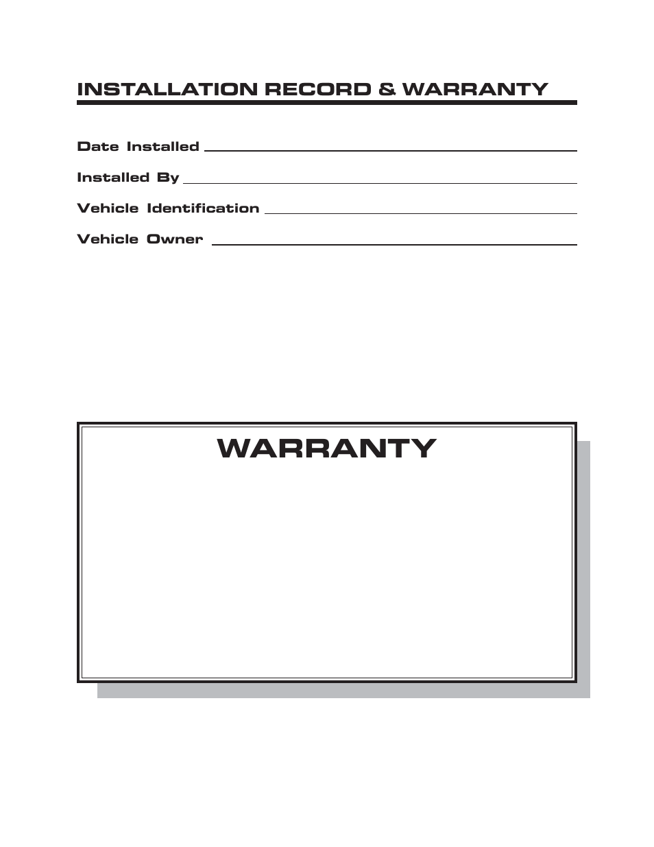 Warranty | Kussmaul Electronics 091-11PIM User Manual | Page 5 / 5