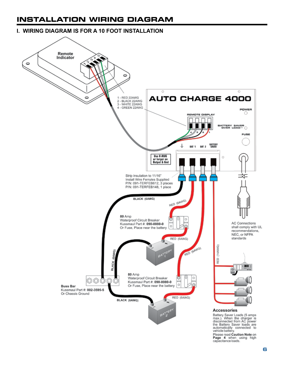 Kussmaul Electronics 091-89-12 User Manual | Page 6 / 8