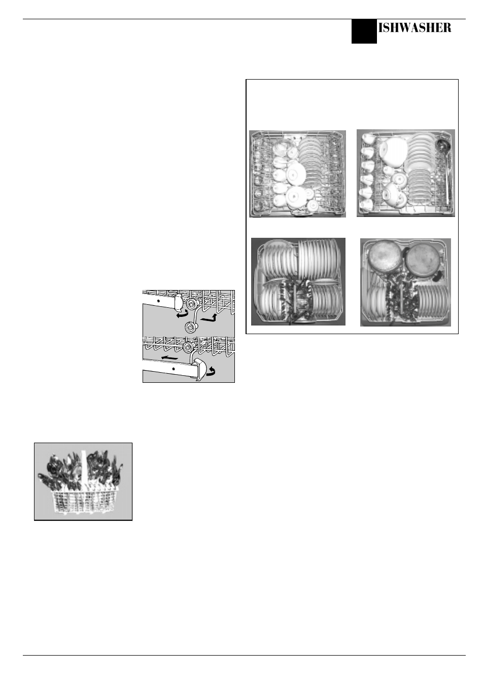 Loading your dishwasher, What can i wash, Ishwasher | Creda IDI60 User Manual | Page 11 / 16