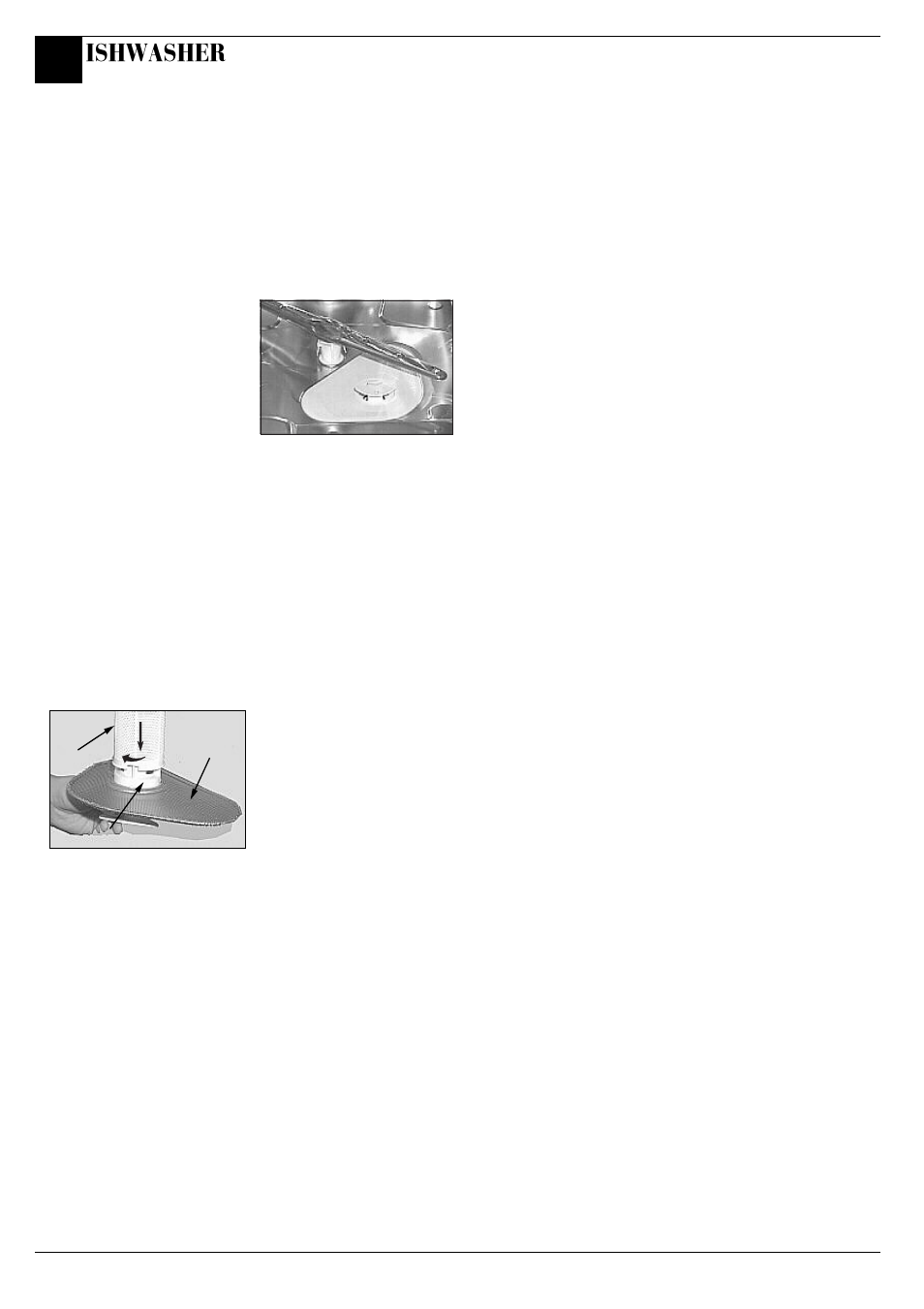 Care and cleaning, Ishwasher | Creda IDI60 User Manual | Page 12 / 16