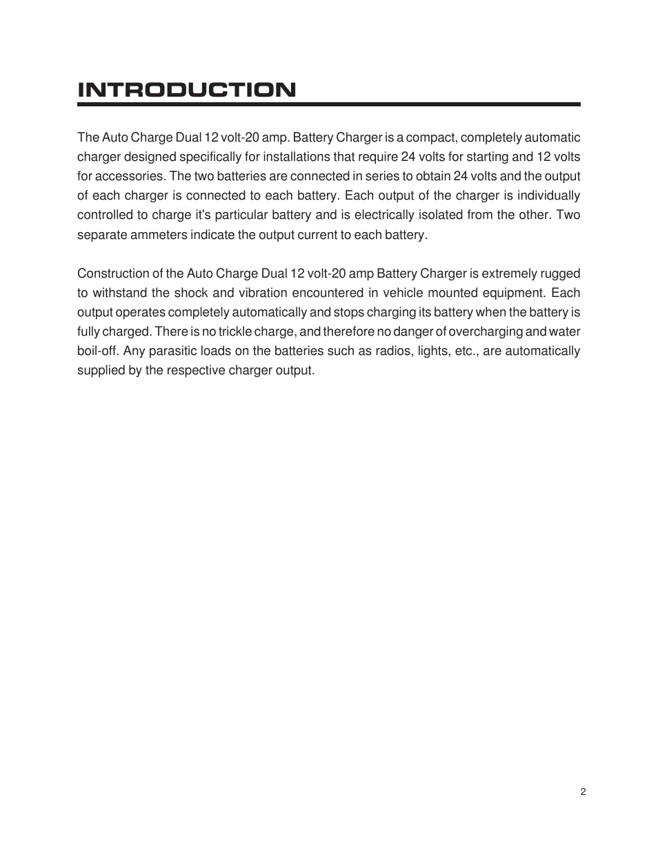Introduction | Kussmaul Electronics 091-145HO-12 User Manual | Page 2 / 7