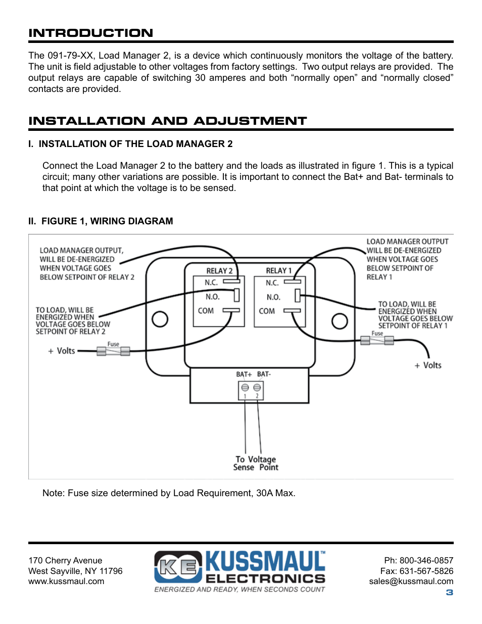 Kussmaul Electronics 091-79 User Manual | Page 2 / 5