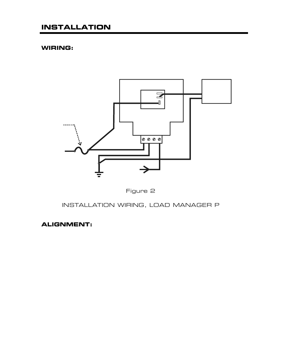 Installation, Figure 2 installation wiring, load manager p | Kussmaul Electronics 091-141 User Manual | Page 4 / 7