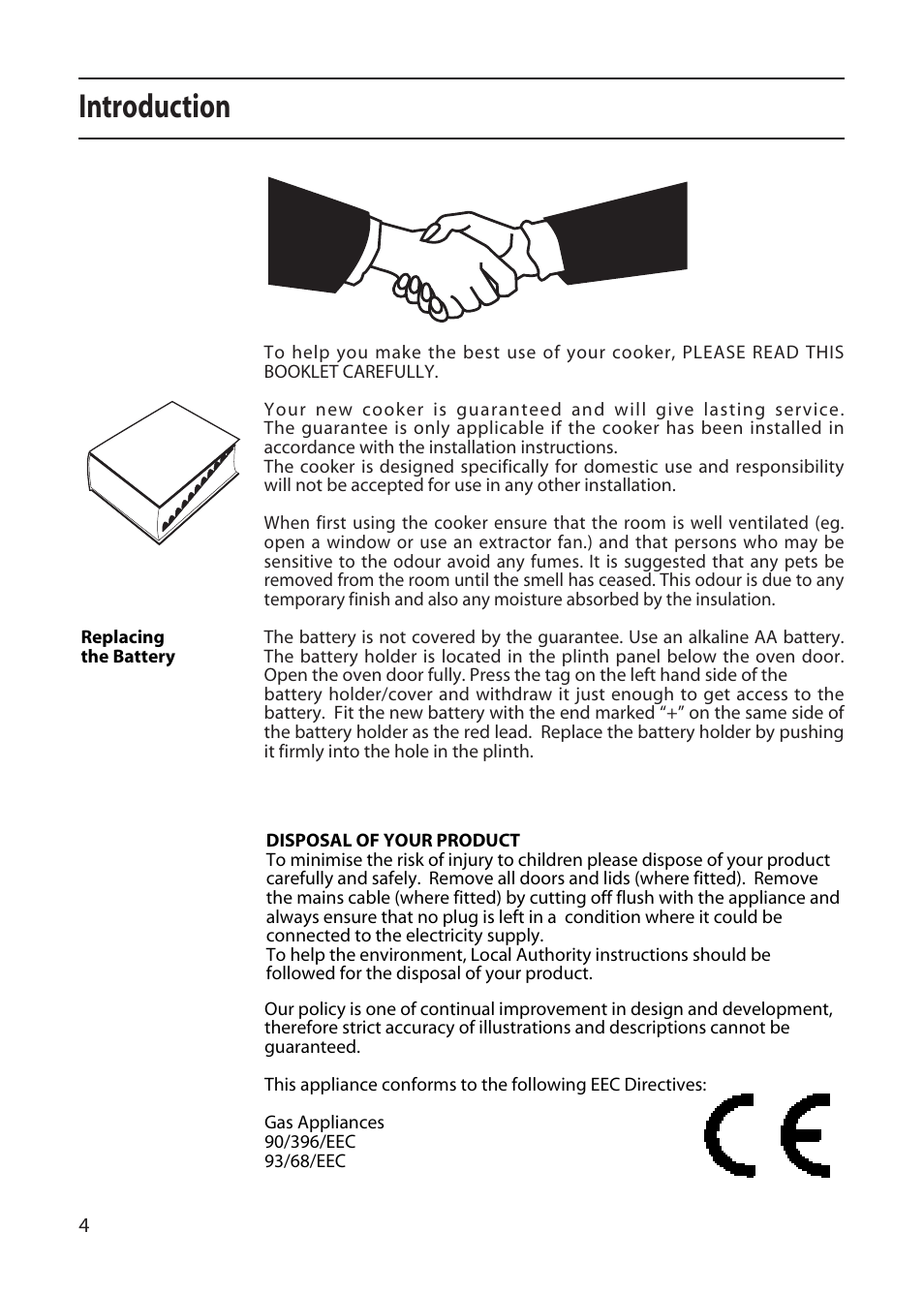 Introduction | Creda L153 User Manual | Page 4 / 24