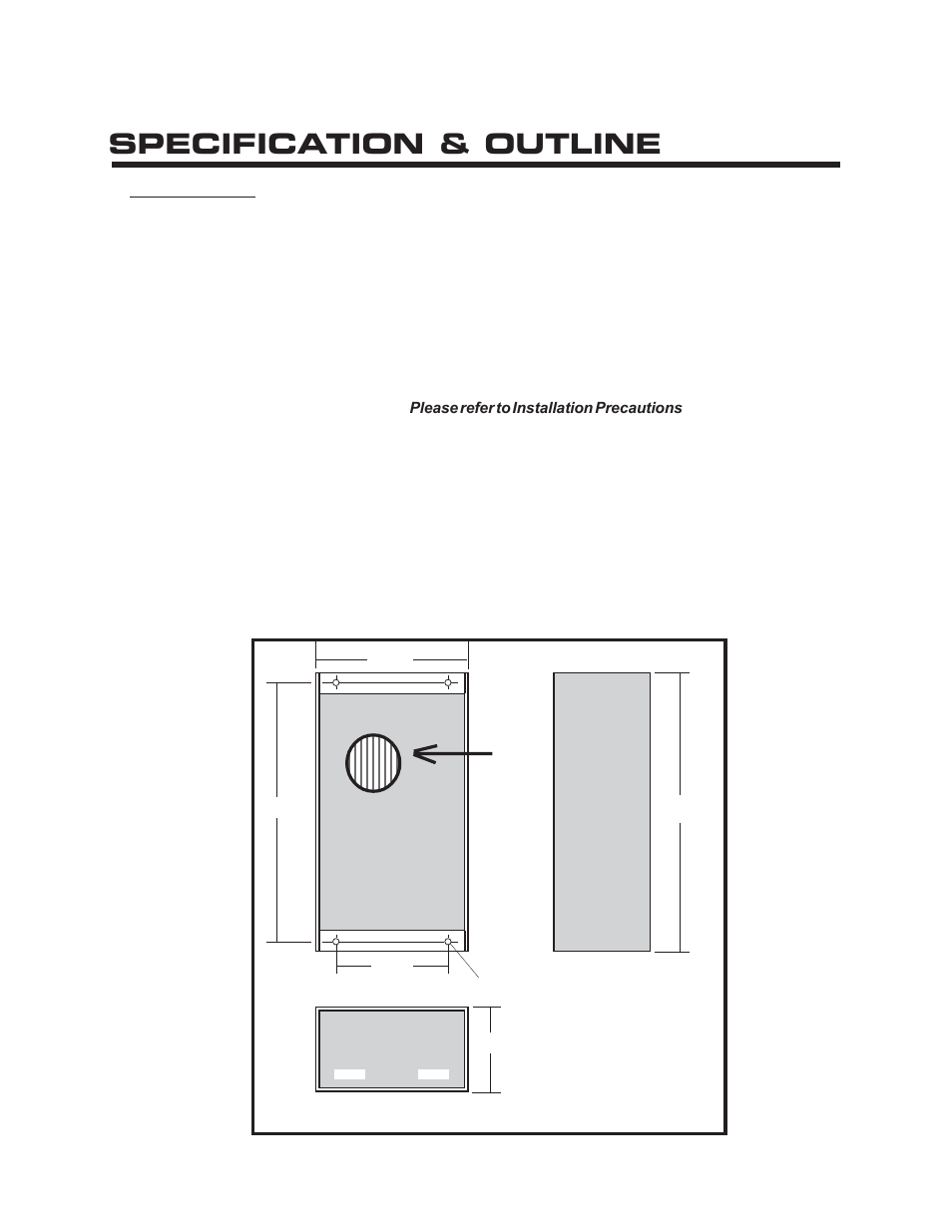 Specification & outline | Kussmaul Electronics 091-92A-12 User Manual | Page 6 / 7