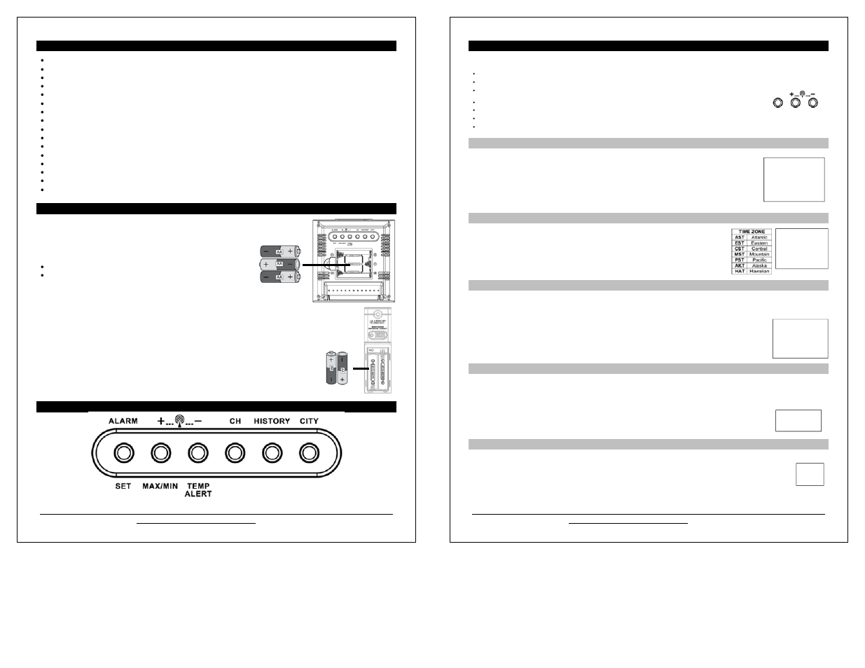 Est 12hr °f | La Crosse Technology 308-1451h User Manual | Page 2 / 8