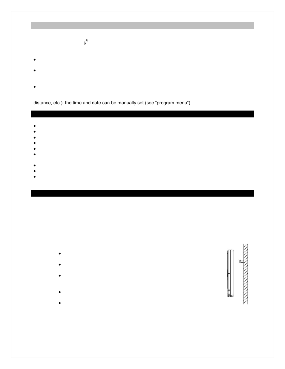 Manual signal search, Care and maintenance, Position the outdoor transmitter | La Crosse Technology 308-146 User Manual | Page 11 / 13