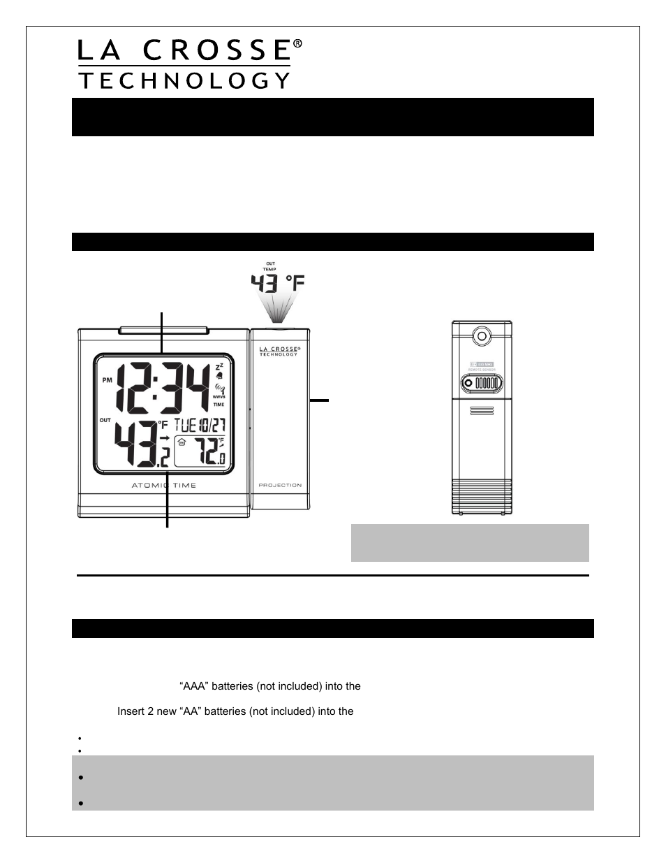 La Crosse Technology 616-146 User Manual | 11 pages