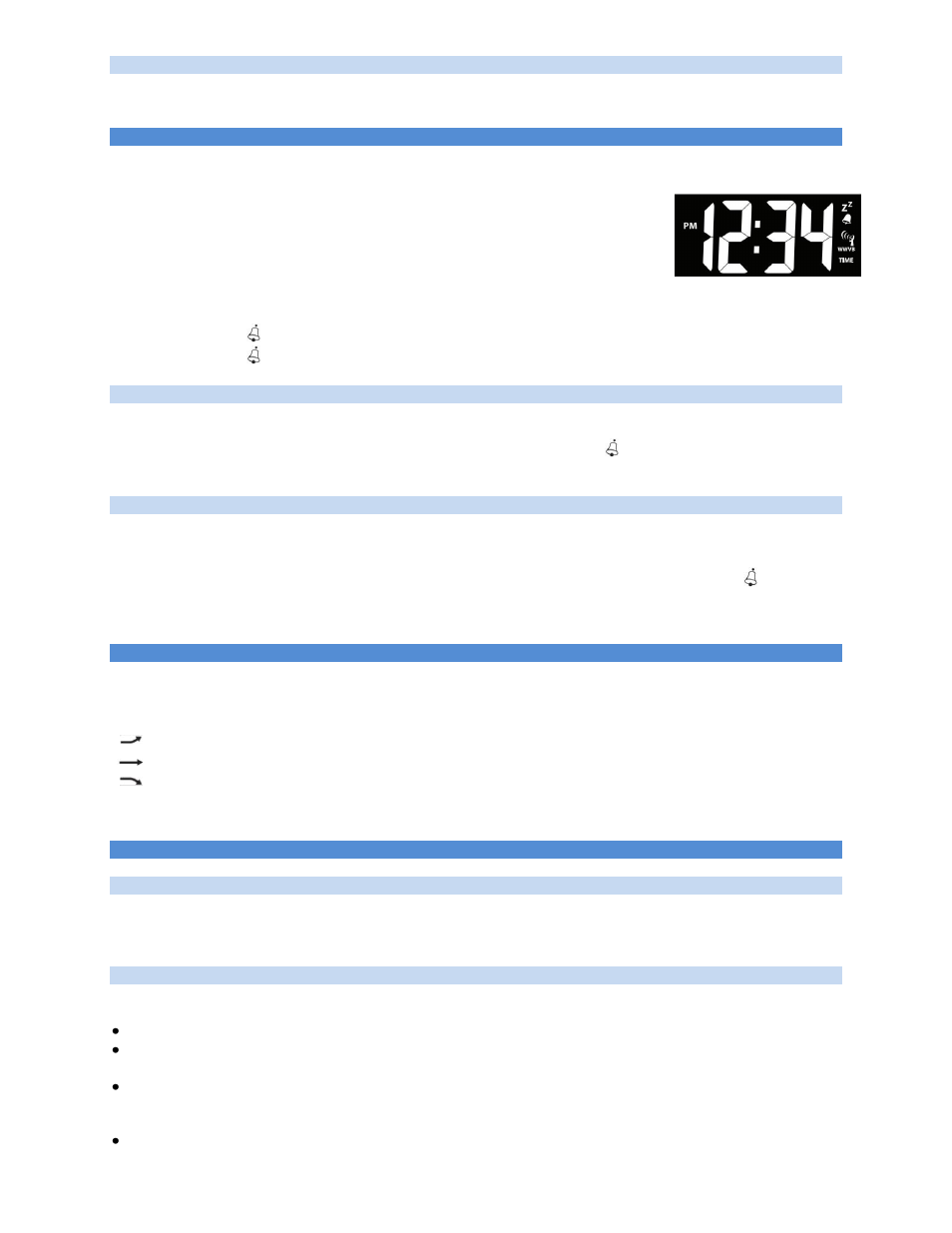 Fahrenheit/celsius, Alarm set, Deactivate alarm | Snooze, Temperature trend arrows, Projection, Batteries, A/c power | La Crosse Technology 616-146a User Manual | Page 7 / 11