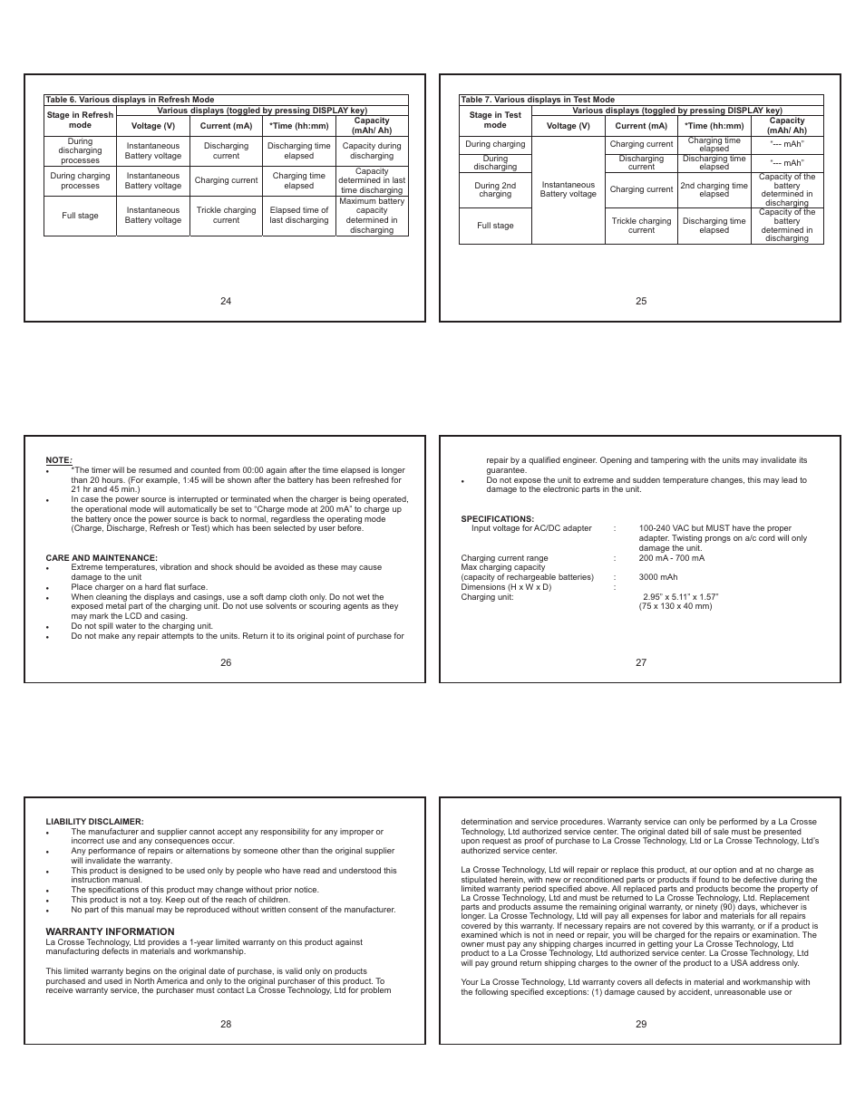 La Crosse Technology BC-700U User Manual | Page 5 / 8