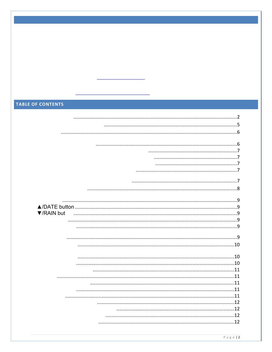 Introduction | La Crosse Technology C84612 User Manual | Page 2 / 30