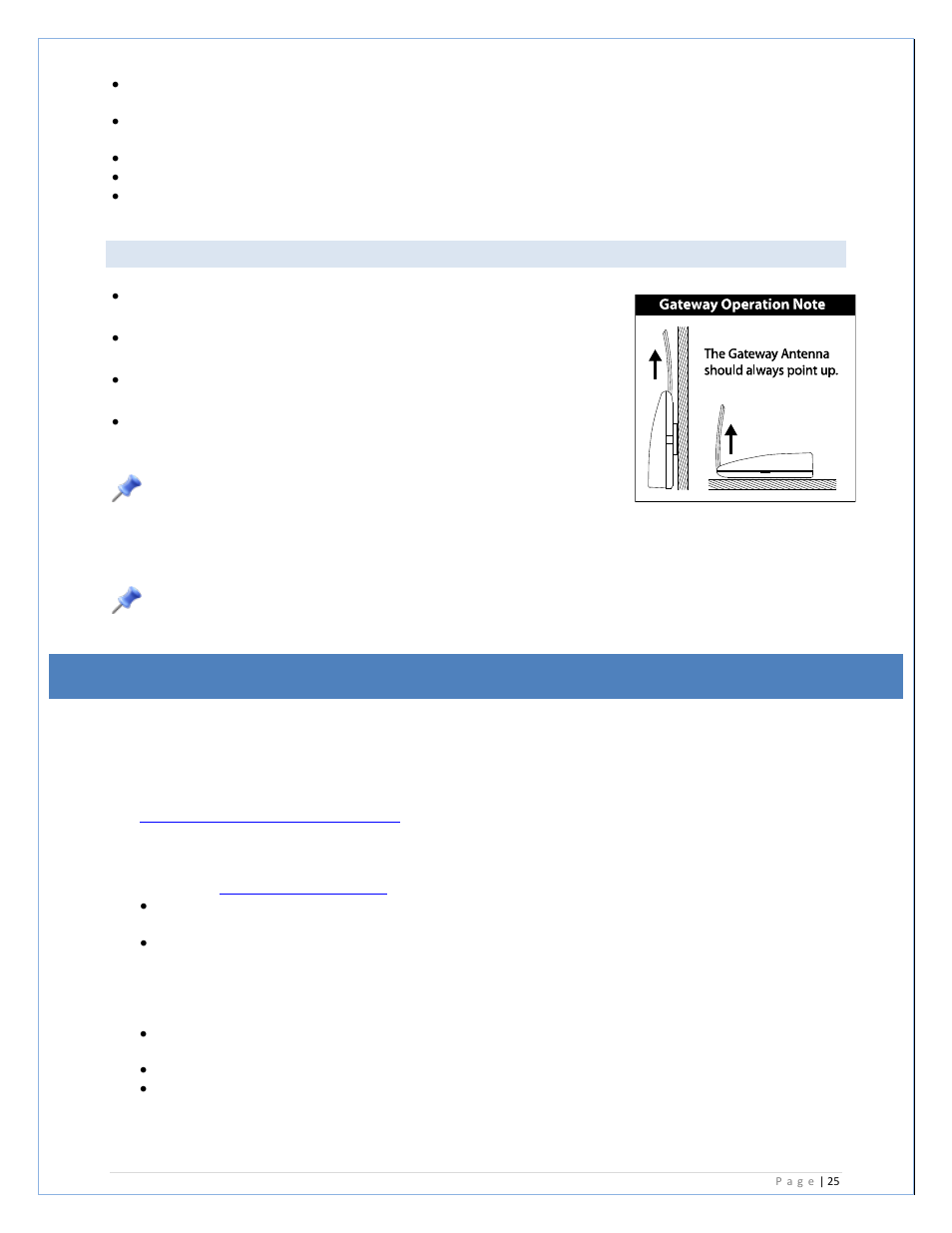 Gateway | La Crosse Technology C84612 User Manual | Page 25 / 30