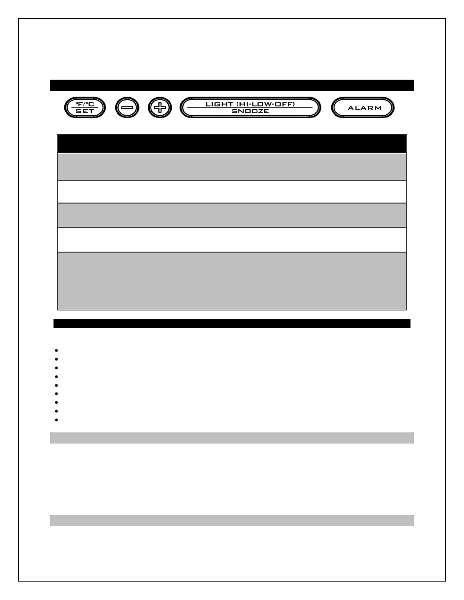 Function buttons, Program menu, Wwvb reception on/off | Time zone, Daylight saving time indicator on/off, On wwvb est | La Crosse Technology C85183 User Manual | Page 4 / 10