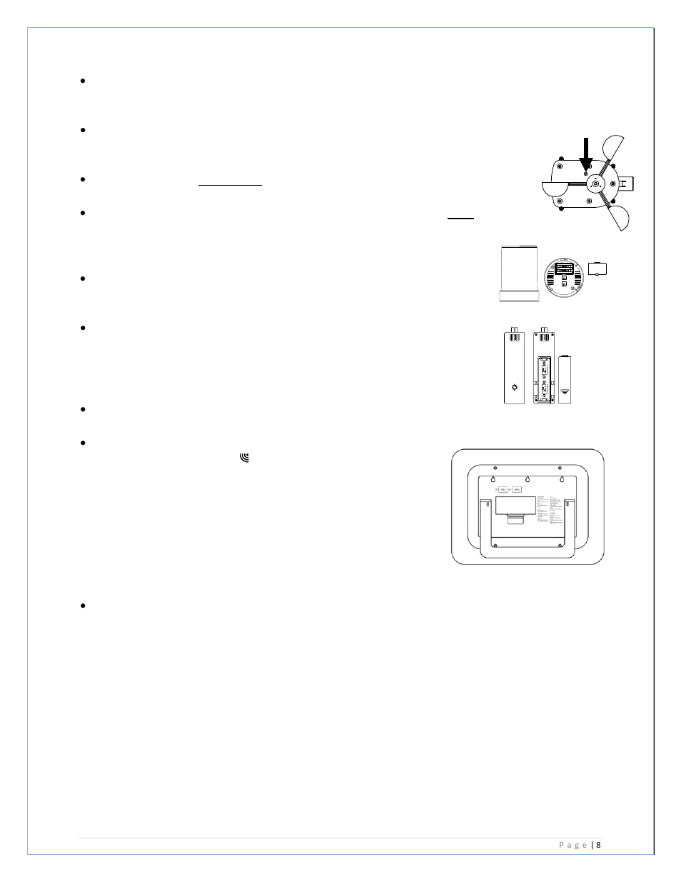 La Crosse Technology C86234 User Manual | Page 8 / 32