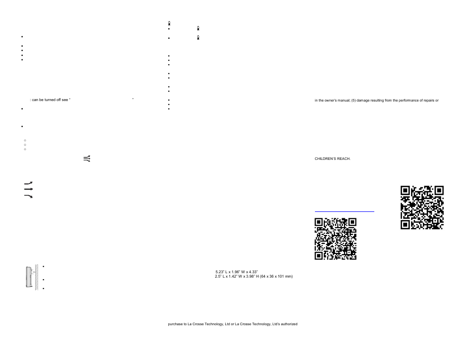 La Crosse Technology K86326 User Manual | Page 2 / 2