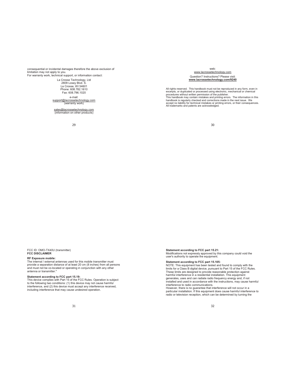 La Crosse Technology Kcombo5 User Manual | Page 14 / 15