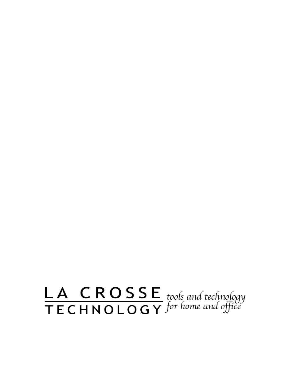 La Crosse Technology TX5U User Manual | 6 pages