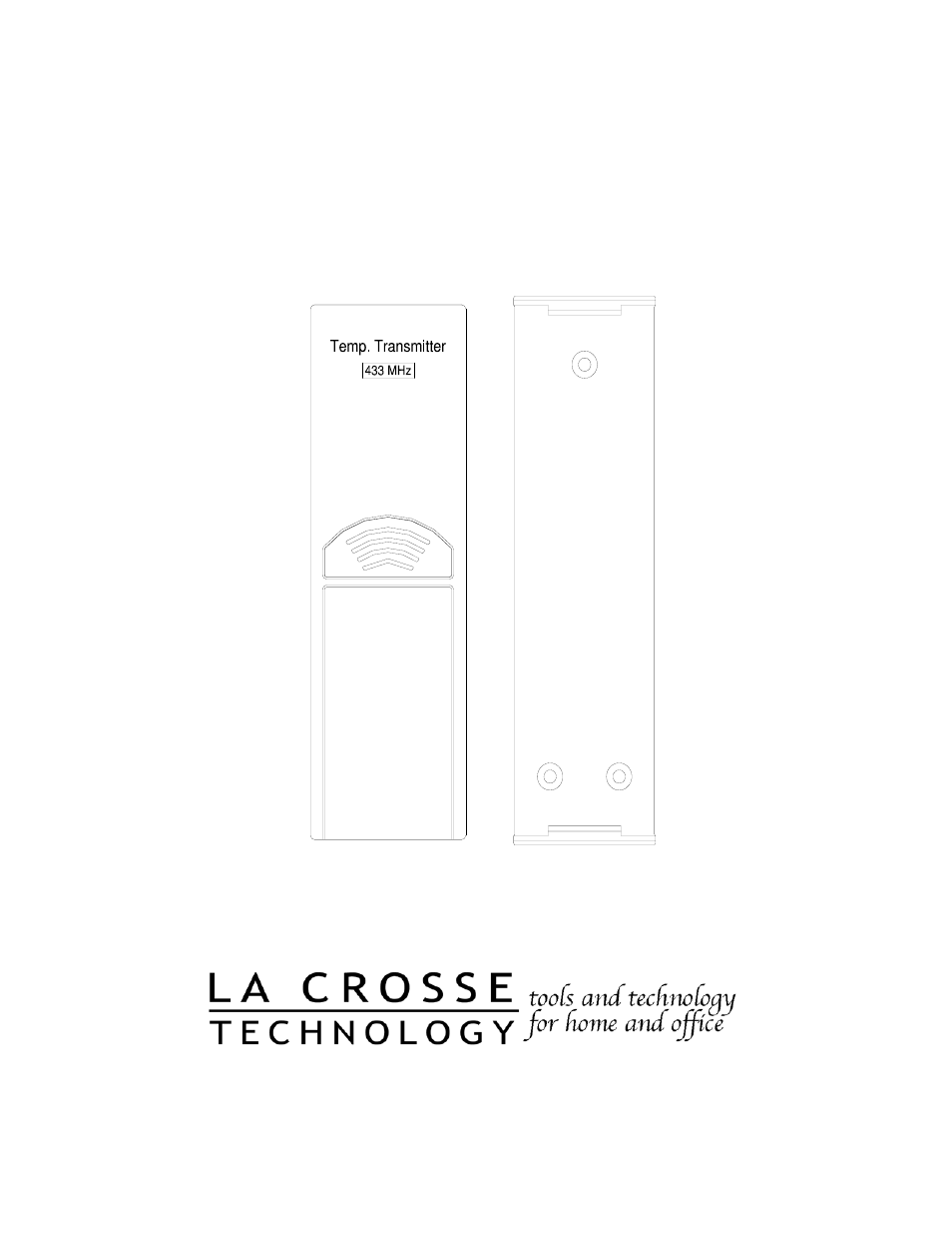 La Crosse Technology TX6U User Manual | 5 pages