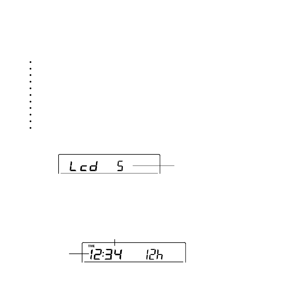 Lcd contrast setting, Manual settings, Manual time setting | La Crosse Technology WS-1913 User Manual | Page 14 / 37